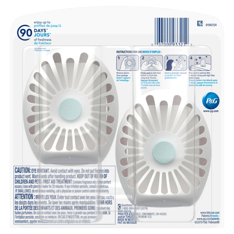 Odor-Eliminating Air Freshener Spray, Ocean, 2 ct